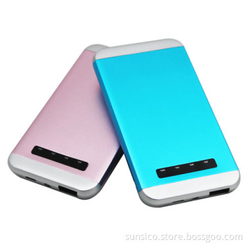 OEM Aluminium Alloy Shell Mobile Charger Portable Power Bank